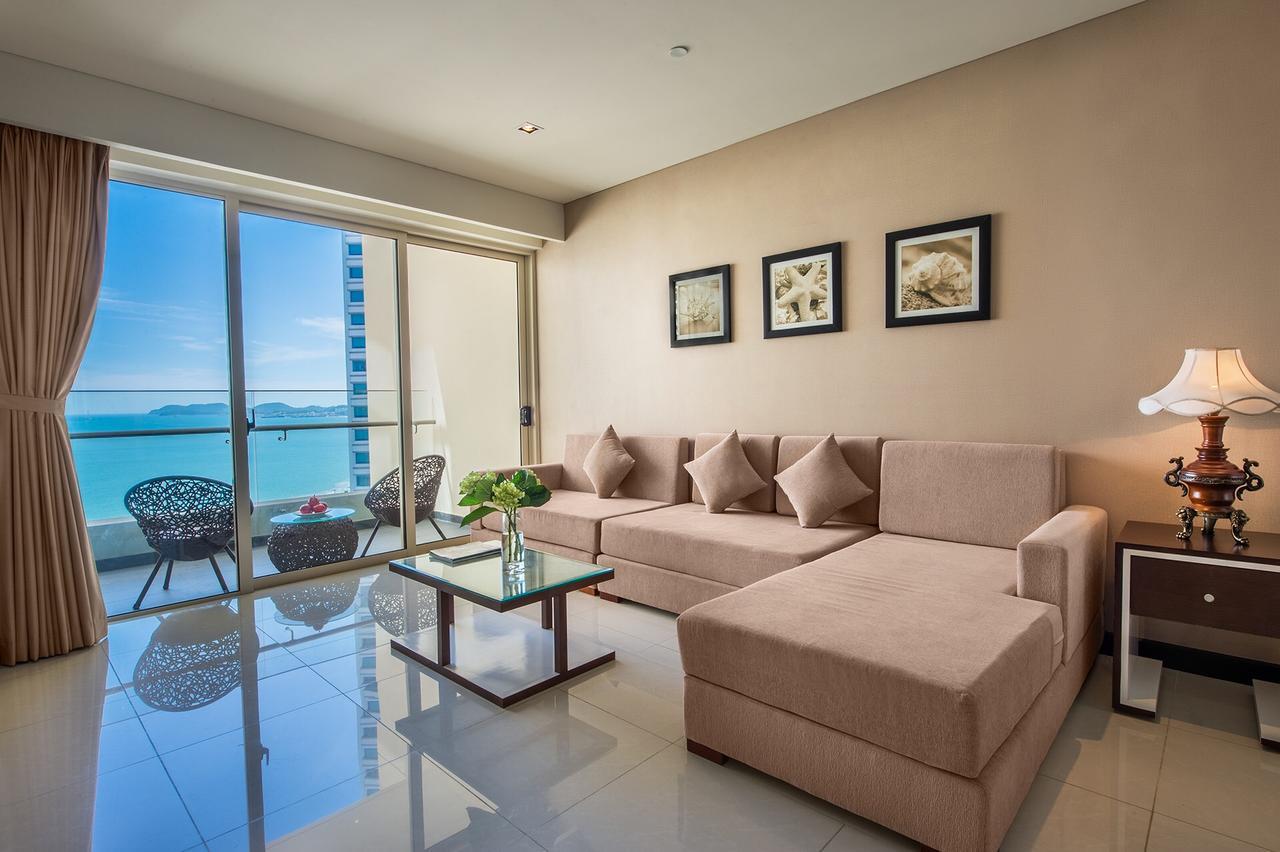 Luxury Sea View Apartment Nha Trang Bagian luar foto